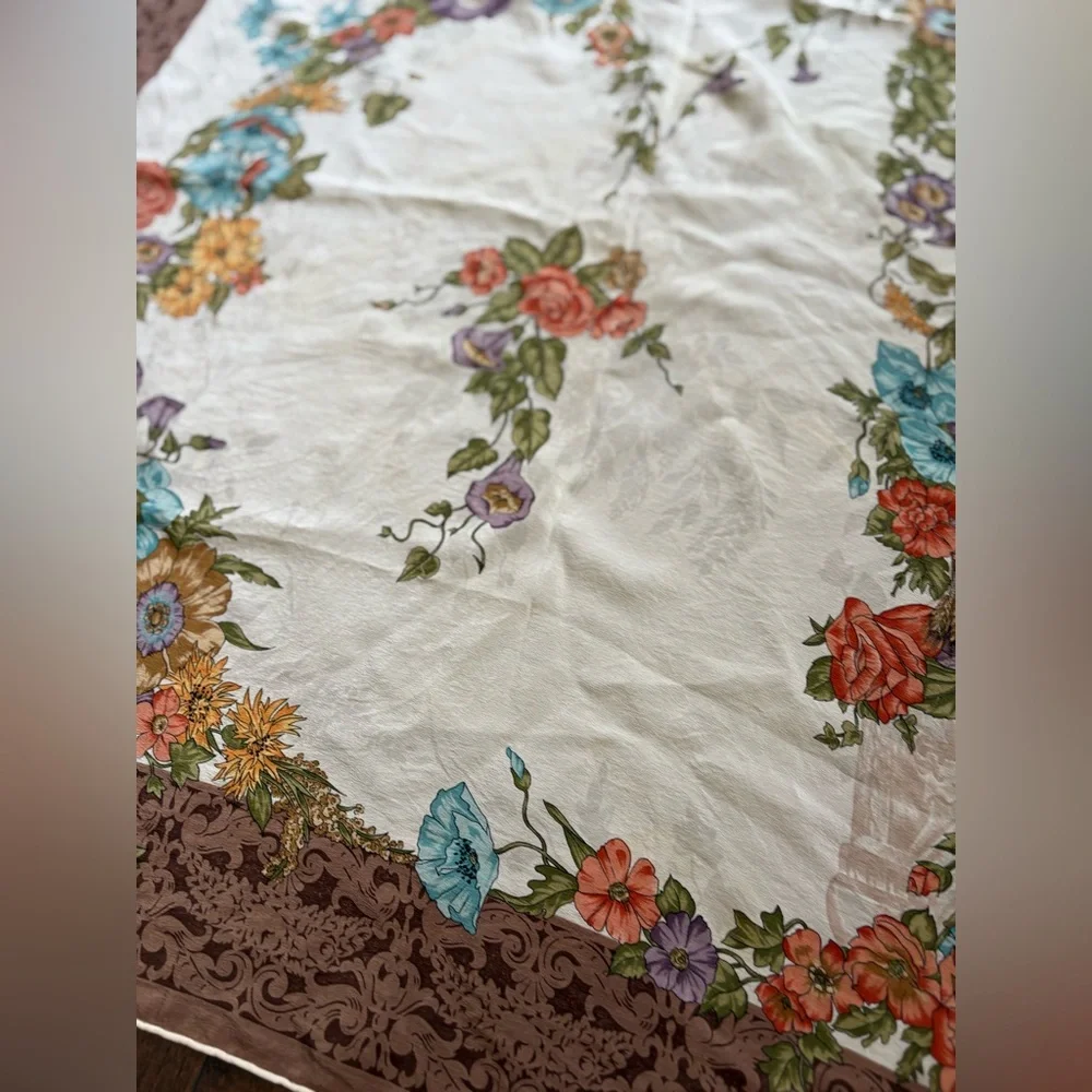 CHRISTIAN DIOR Vintage Solk Scarf